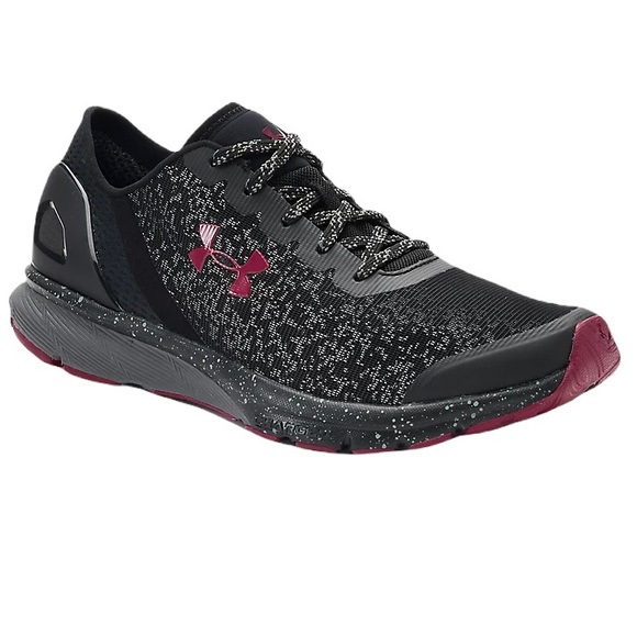 Under Armour Shoes - Under Armour UA Women’s Running Walking Shoes Sneakers- Maroon Black Grey size 6
